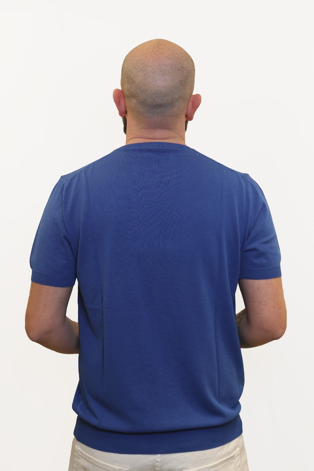 RETOIS T-SHIRT IN CRĖPE DI COTONE AVION