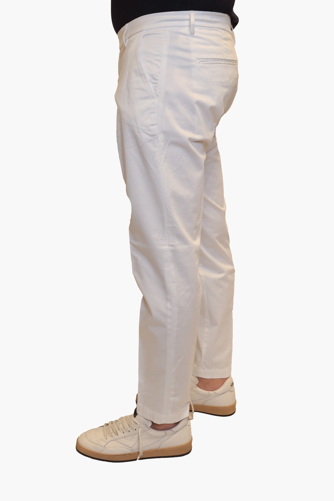 VANDOM PANTALONE STEFANO T1 IN COTONE BIANCO
