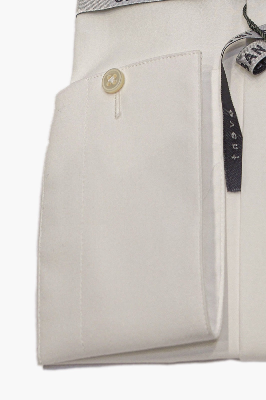 CALIBAN CAMICIA EVENT CON POLSO GEMELLI IN COTONE BIANCO