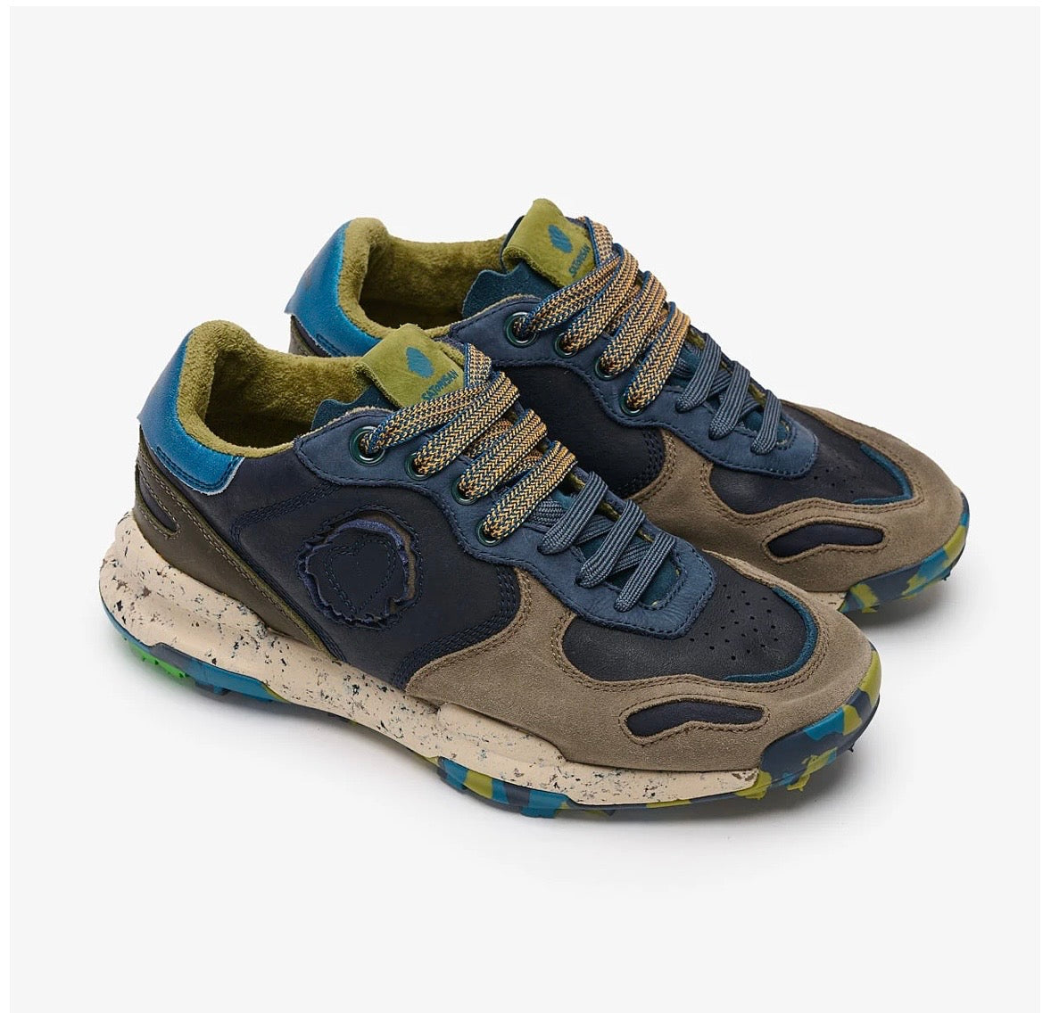SATORISAN SNEAKERS Chacrona Pull Up BLU