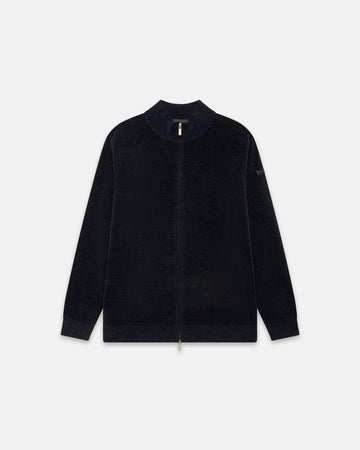 UNITY MAGLIA ZIP CHIMBO CHENI BLU
