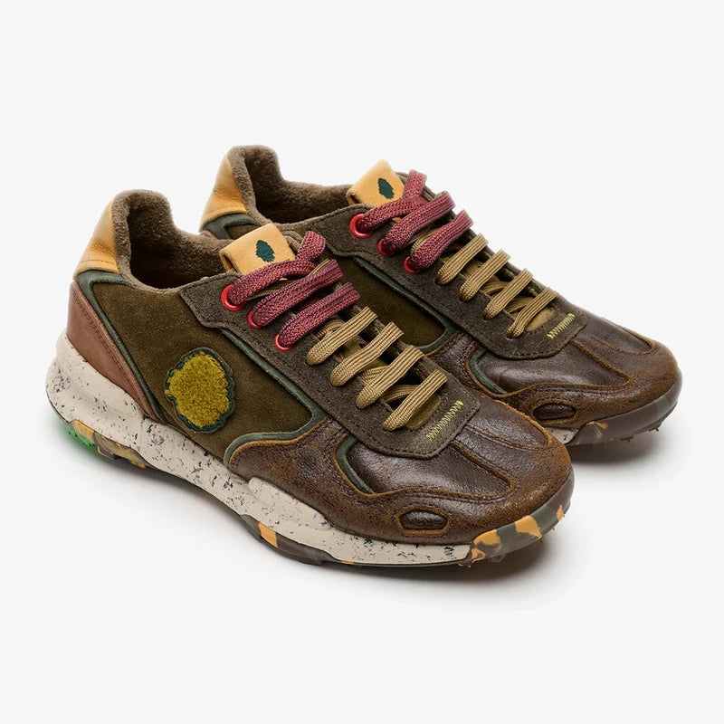 SATORISAN SNEAKERS Chacrona Premium EVO BRONZE BROWN