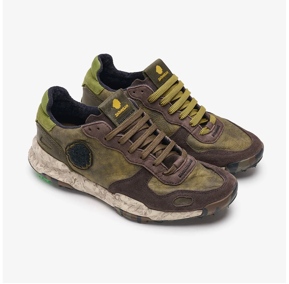 SATORISAN SNEAKERS Chacrona Premium MAGNOLIA BRONZE