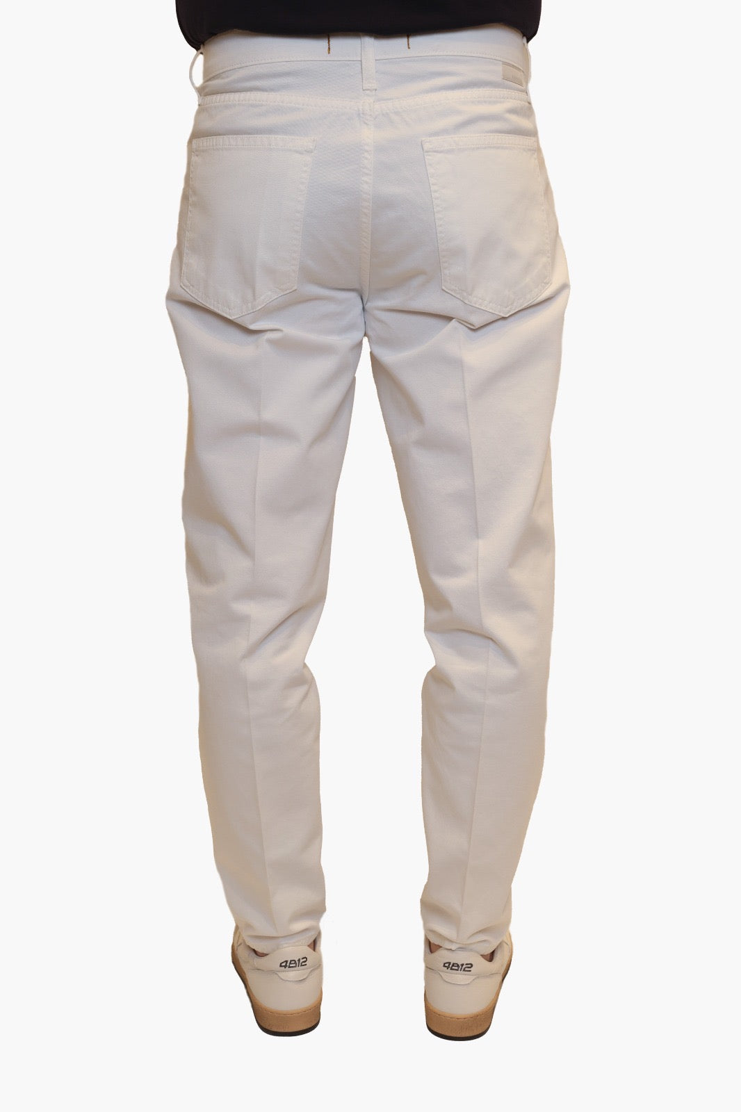 BONHEUR PANTALONE NIKKO BIANCO