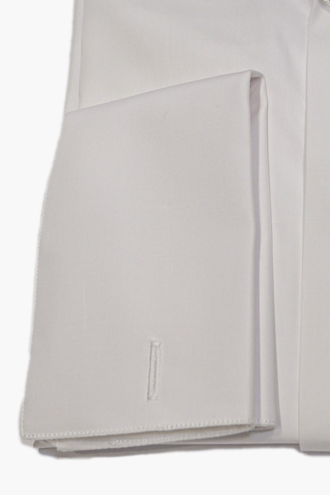 DE LAUZIERS CAMICIA DIPLOMATICA IN COTONE BIANCO