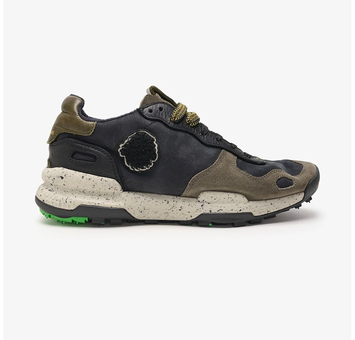 SATORISAN SNEAKERS CHACRONA PREMIUM BLACK KHAKI