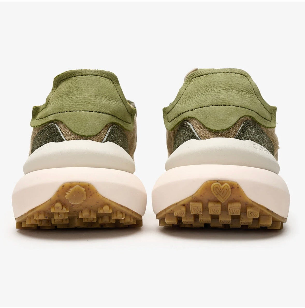 SATORISAN SNEAKERS CHACRONA METTA LINO WHITEWISP ALGUE