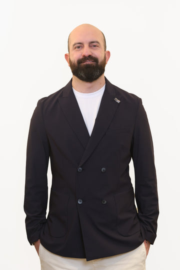 DISTRETTO 12 GIACCA DOPPIOPETTO HIGH PERFORMANCE H.P.BLU