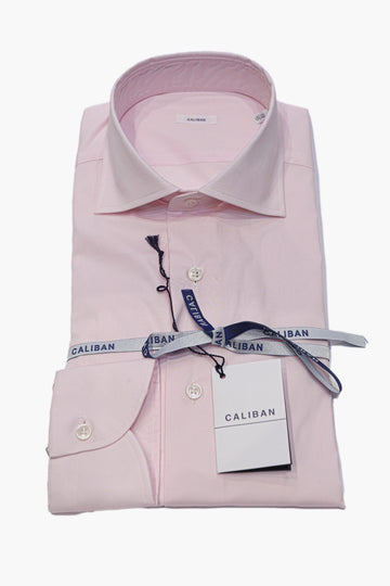 CALIBAN CAMICIA IN COTONE ROSA