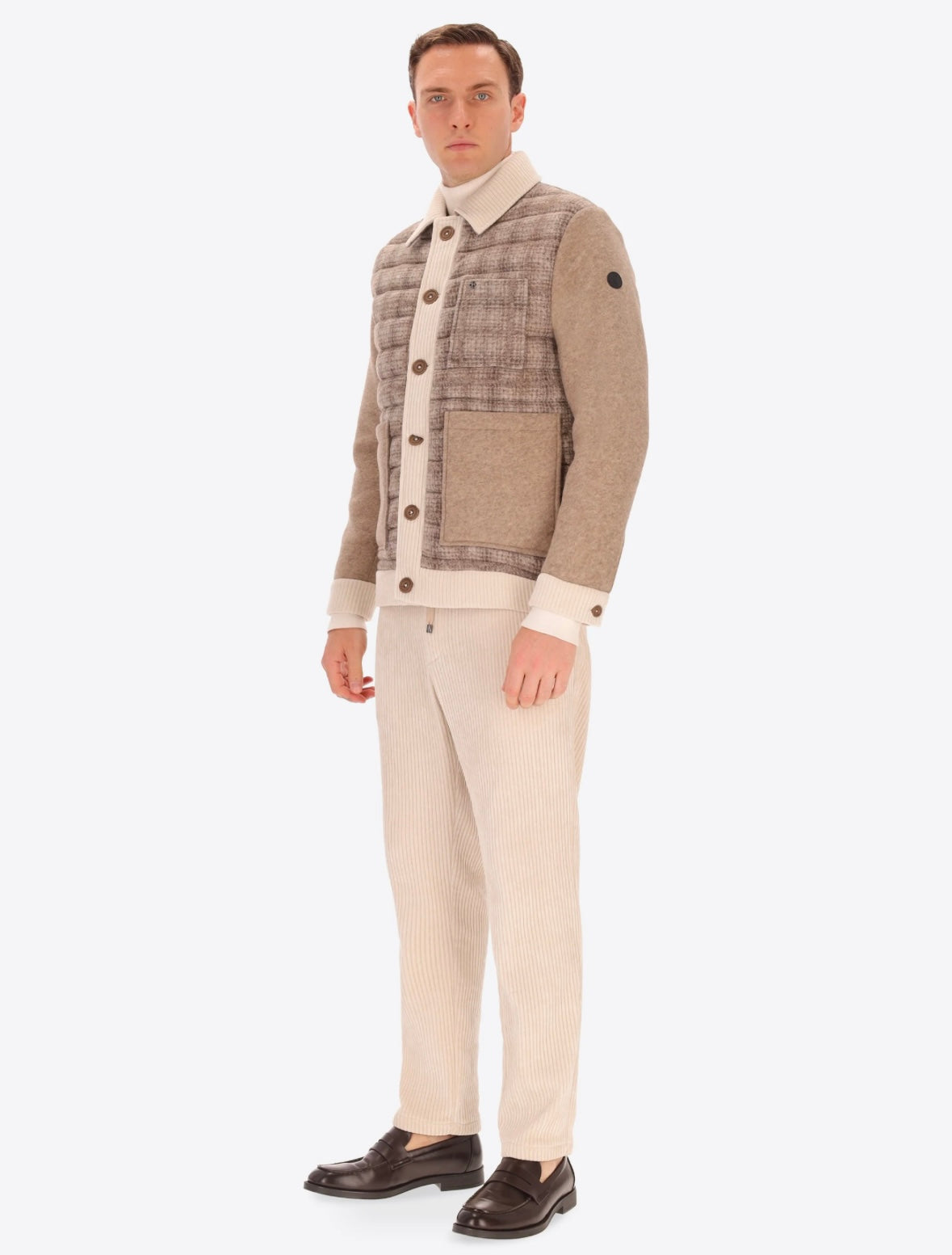 DISTRETTO12 GIUBBOTTO AVIATORE URBAN GENT BEIGE