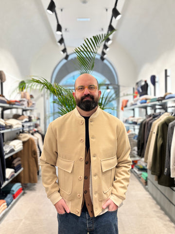 OFFICINA SARTORIALE BOMBER BEIGE