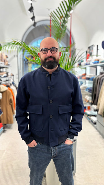 OFFICINA SARTORIALE BOMBER BLU