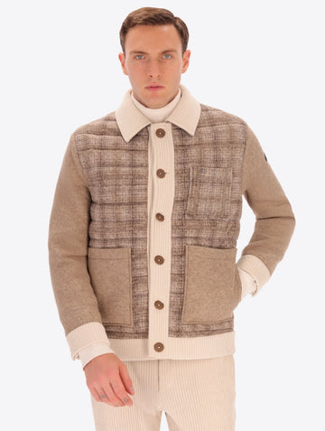 DISTRETTO12 GIUBBOTTO AVIATORE URBAN GENT BEIGE