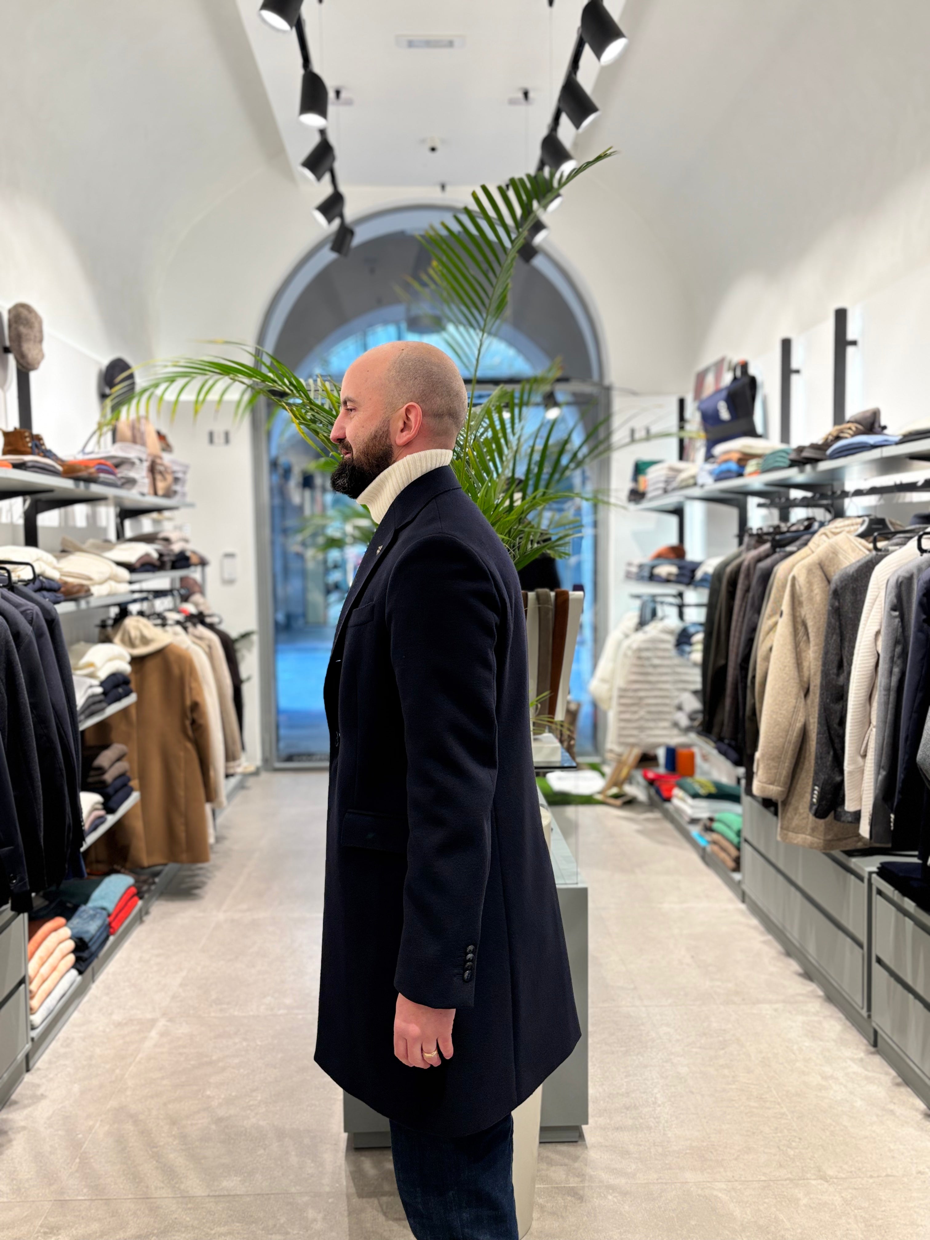 BERRY & BRIAN CAPPOTTO BARONETTO BLU