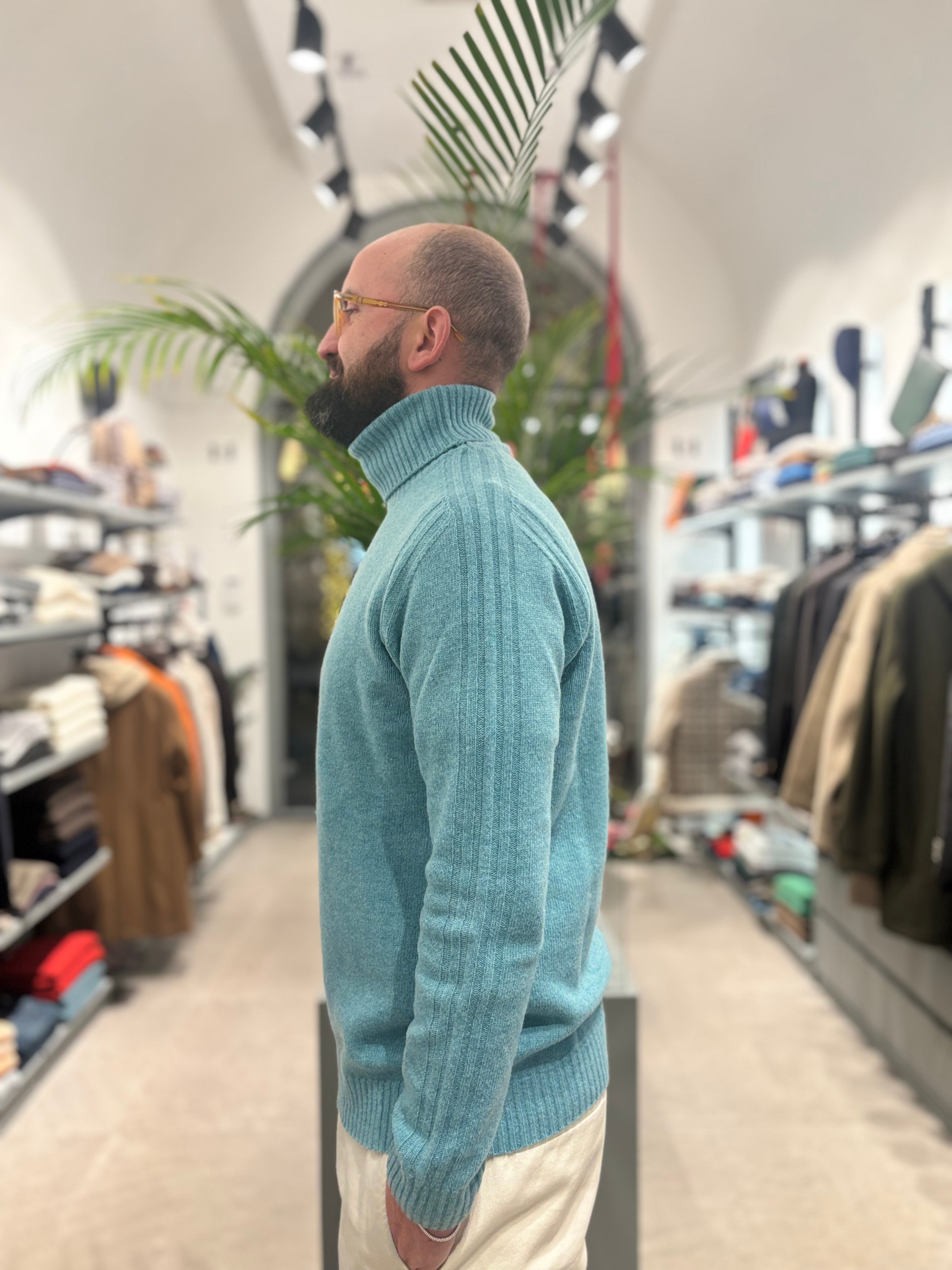 RETOIS DOLCEVITA IN LANA ACQUA MARINA