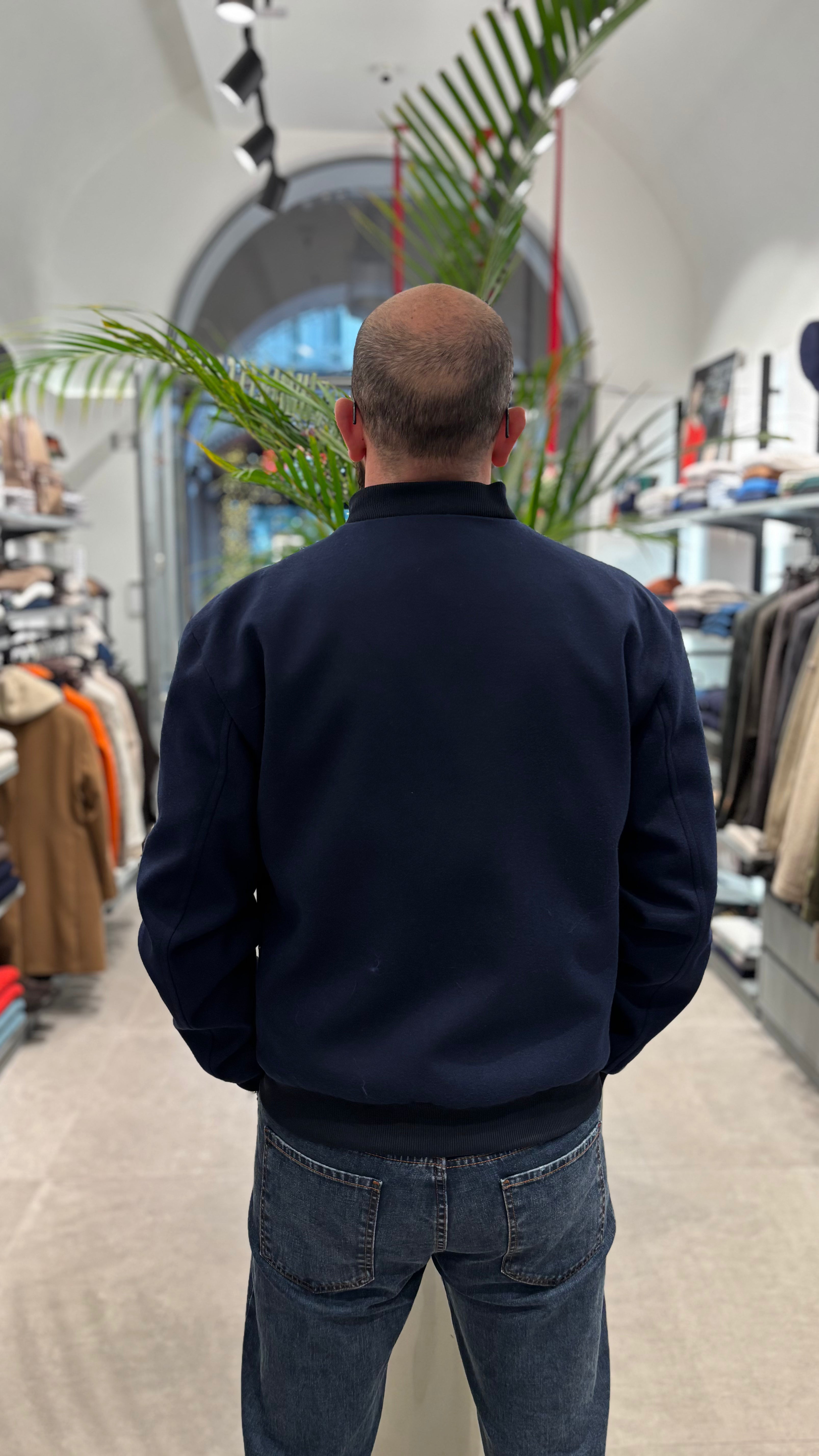 OFFICINA SARTORIALE BOMBER BLU
