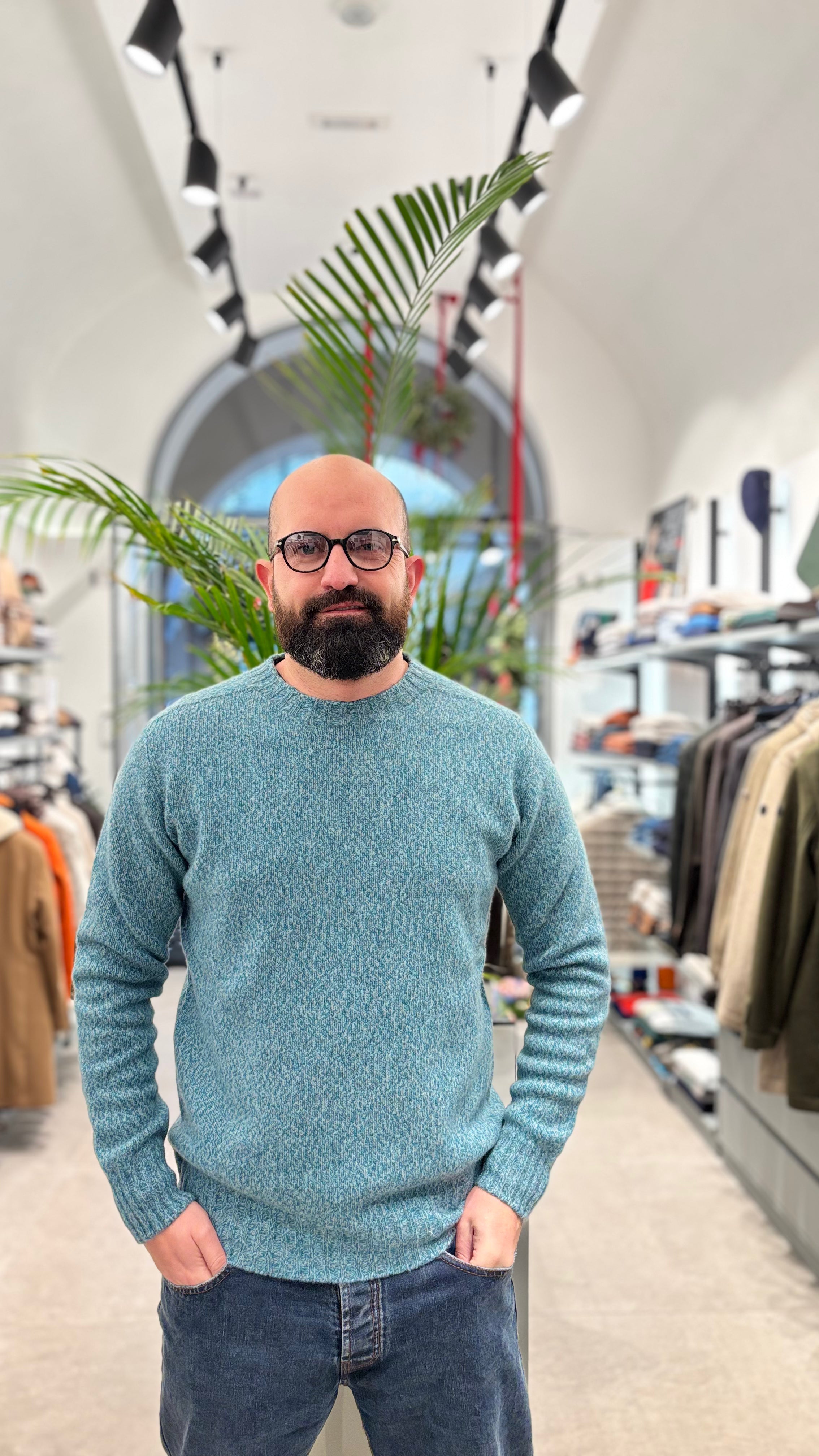 RETOIS MAGLIONE VANISE’IN LANA CARDATA OTTANIO