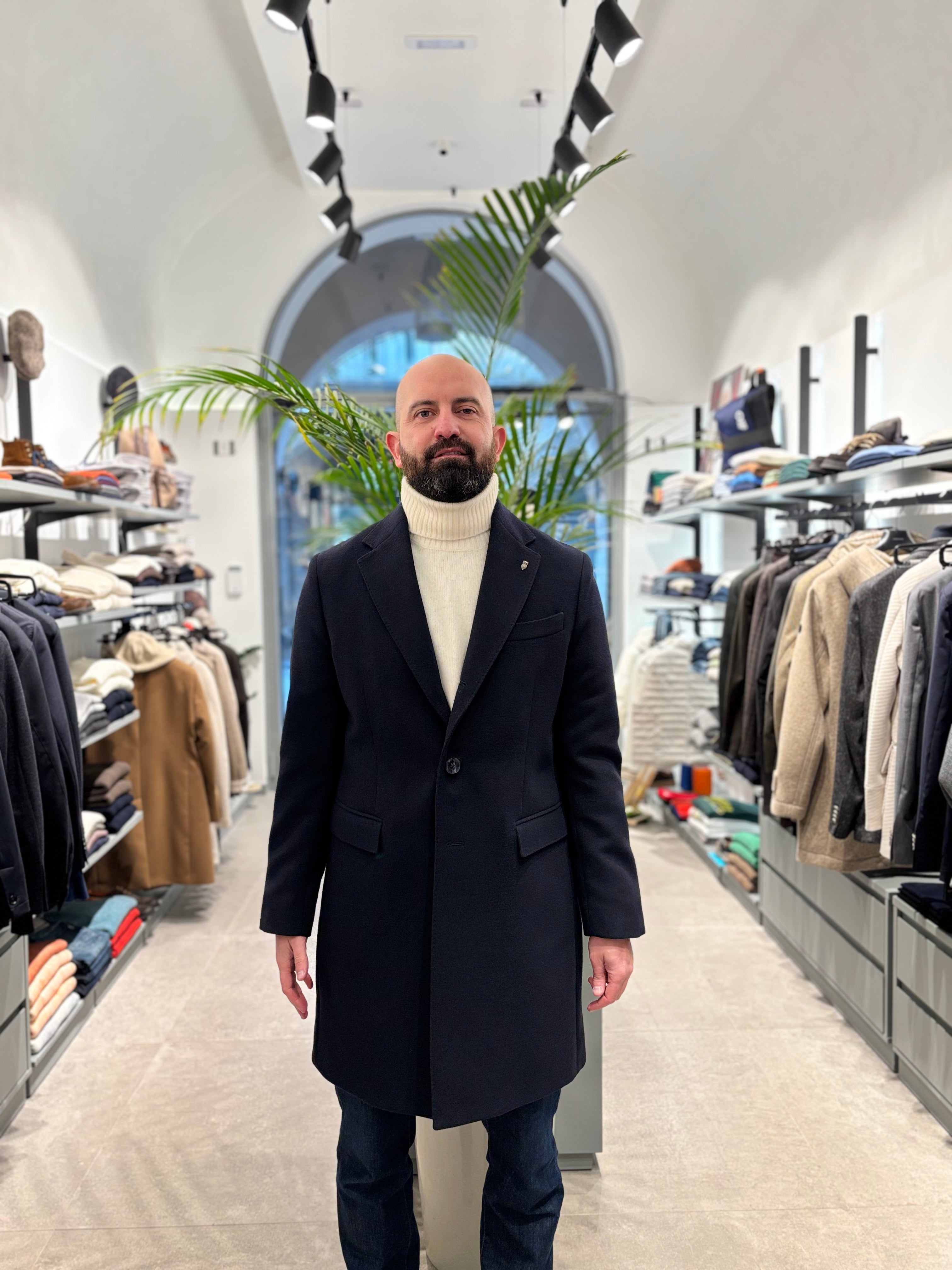 BERRY & BRIAN CAPPOTTO BARONETTO BLU