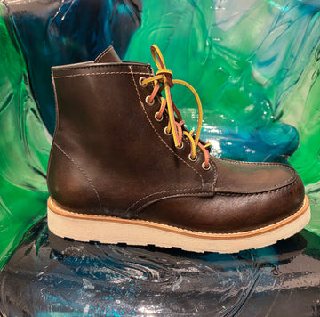 F.LLI RENNELLA STIVALETTI FONDO REDWING MORO