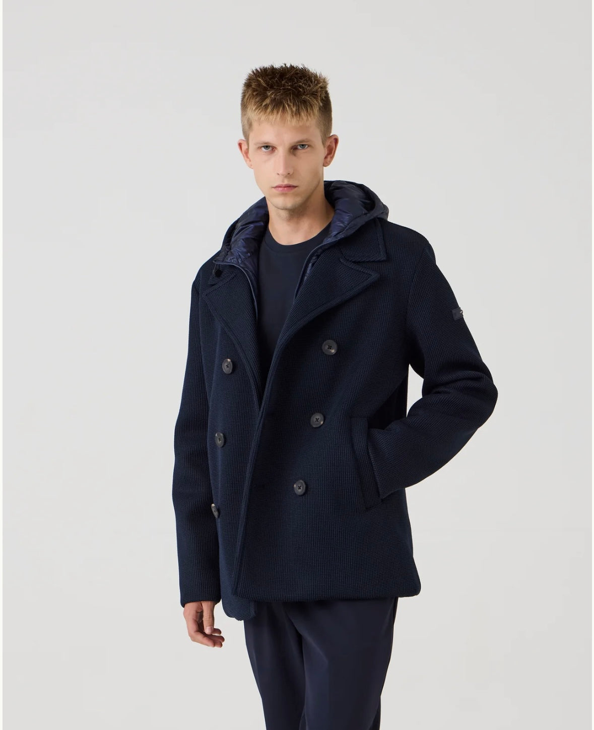 UNITY GRAVITY GIUBBOTTO DOPPIOPETTO BLU NAVY