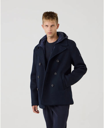 UNITY GRAVITY GIUBBOTTO DOPPIOPETTO BLU NAVY