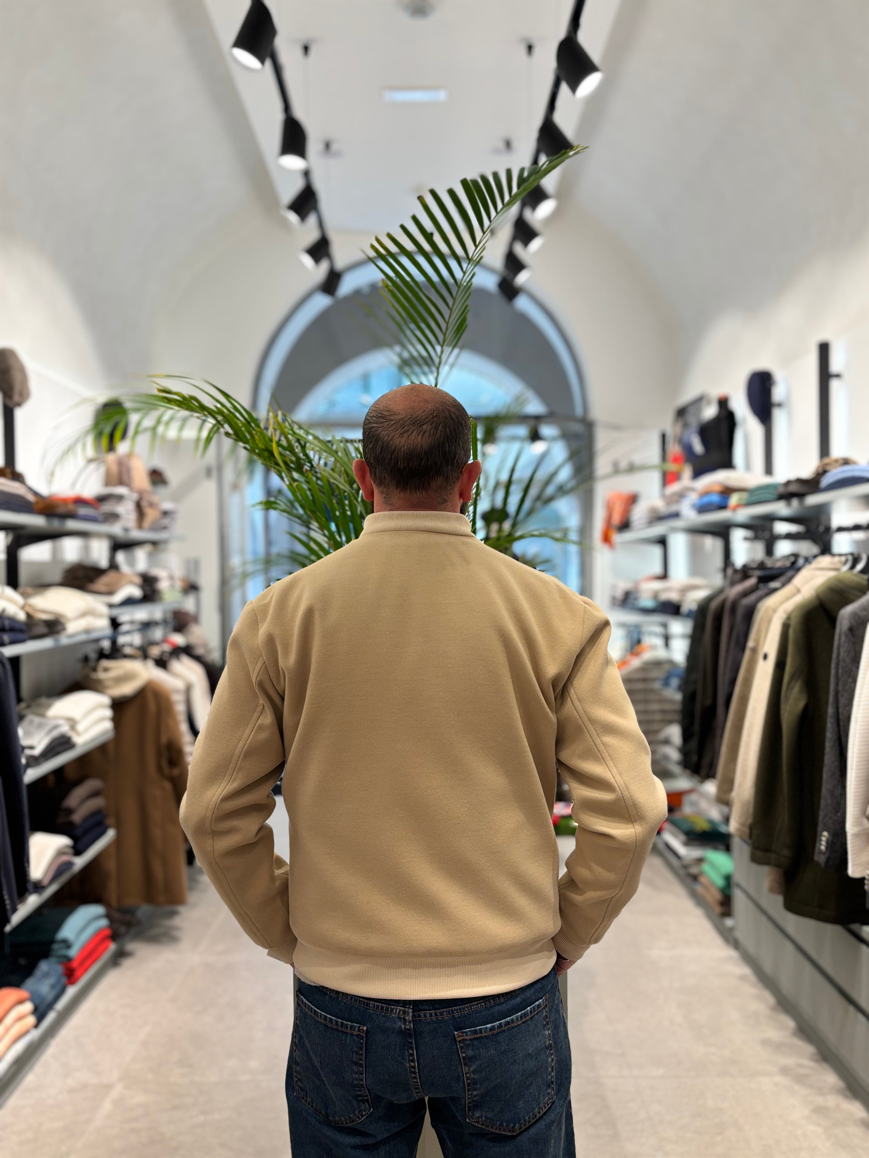 OFFICINA SARTORIALE BOMBER BEIGE