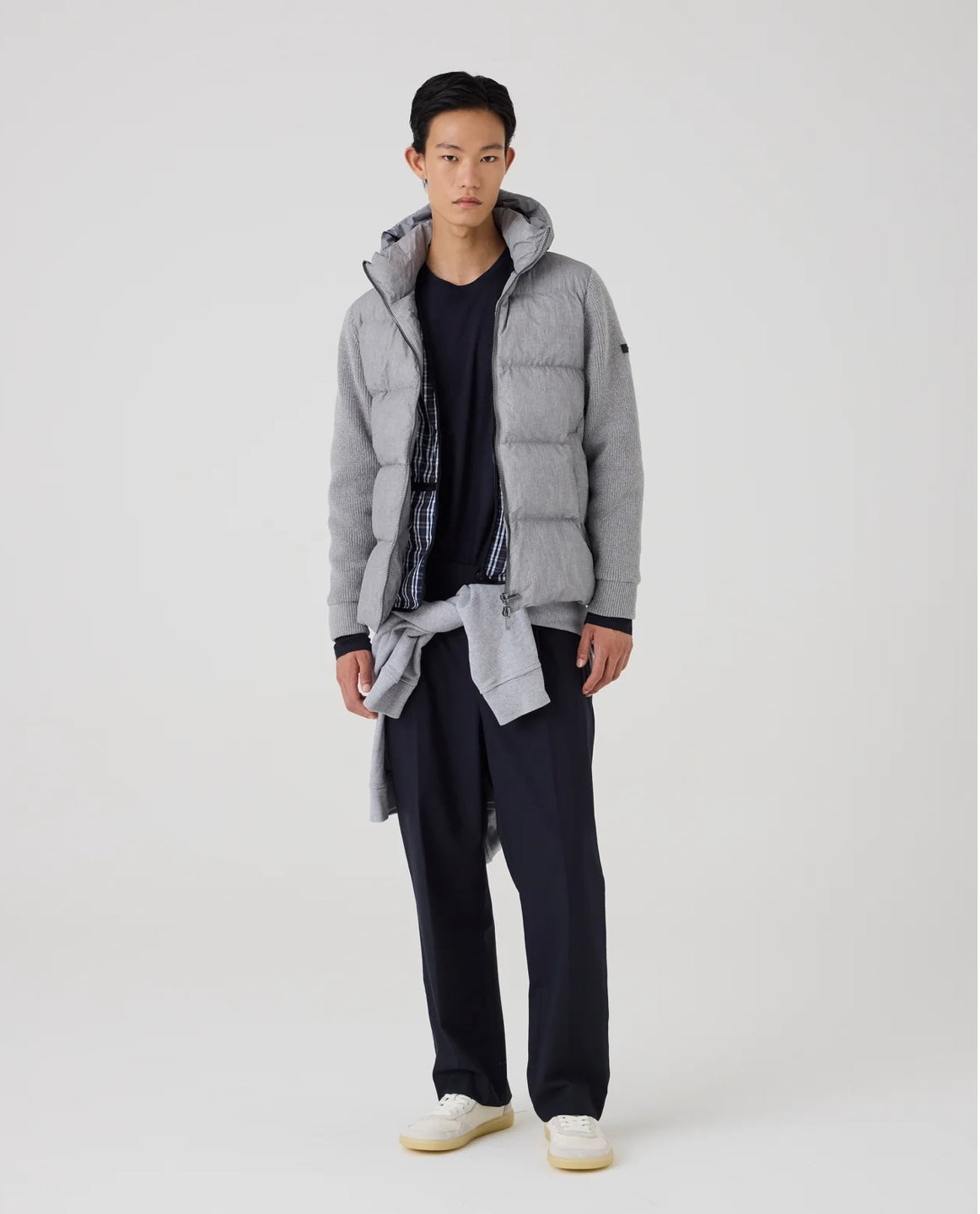UNITY GIUBBOTTO BANG GREY MELANGE