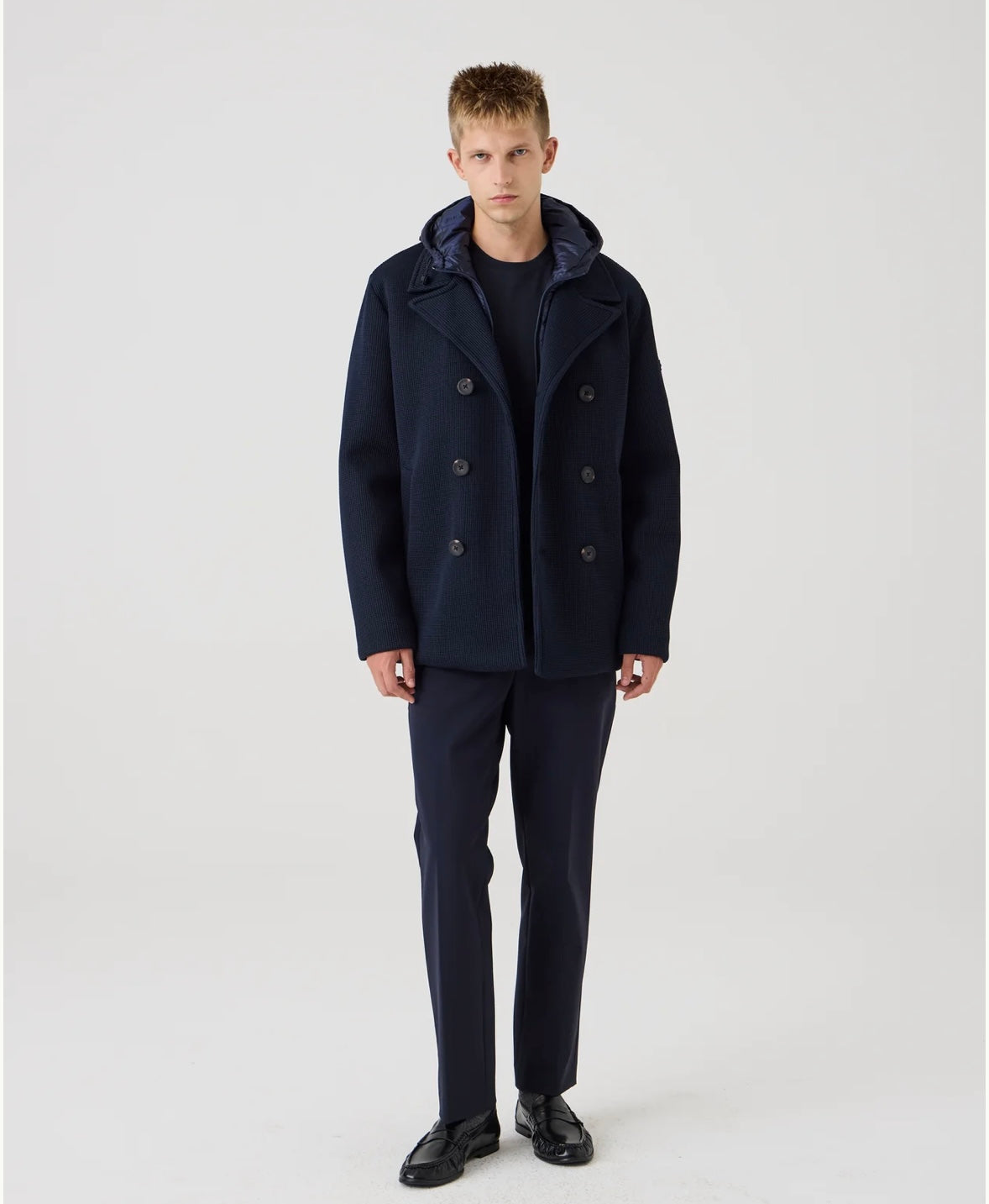 UNITY GRAVITY GIUBBOTTO DOPPIOPETTO BLU NAVY
