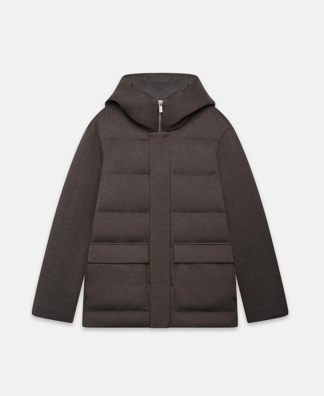 UNITY GIUBBOTTO PISTOL WOOL BROWN