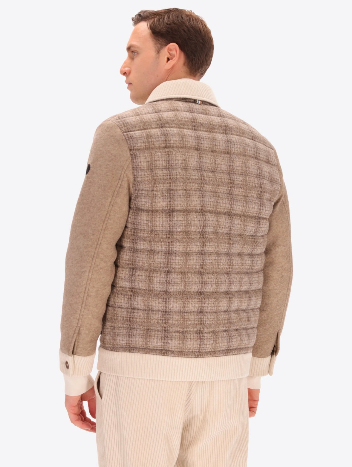 DISTRETTO12 GIUBBOTTO AVIATORE URBAN GENT BEIGE