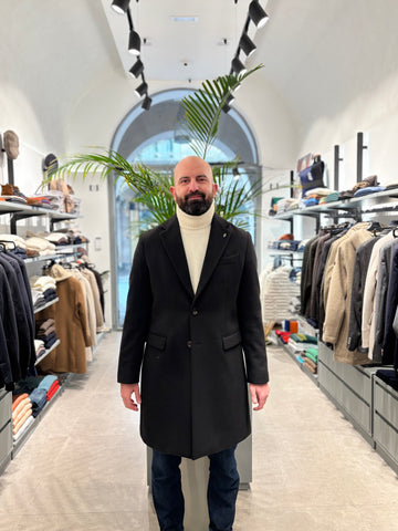 BERRY & BRIAN CAPPOTTO BARONETTO NERO