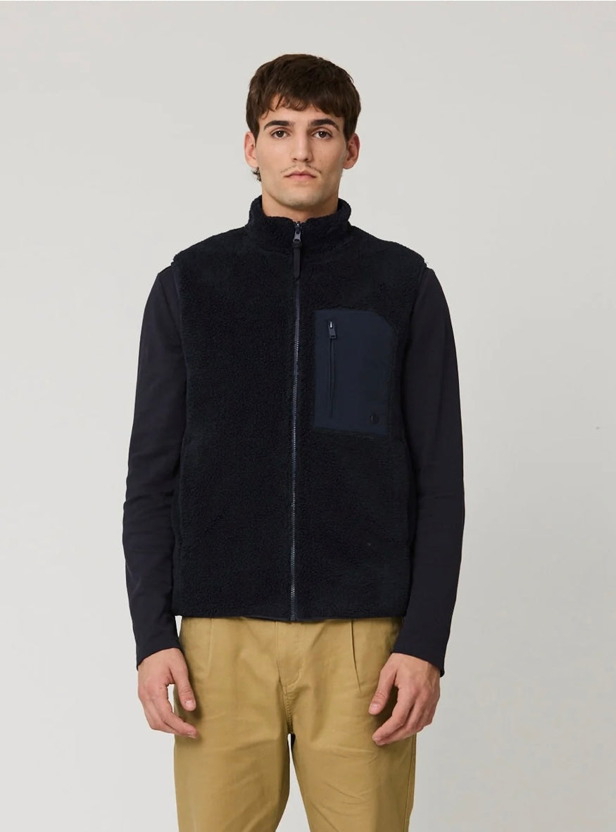 TANTÄ GILET CARAMA BLU