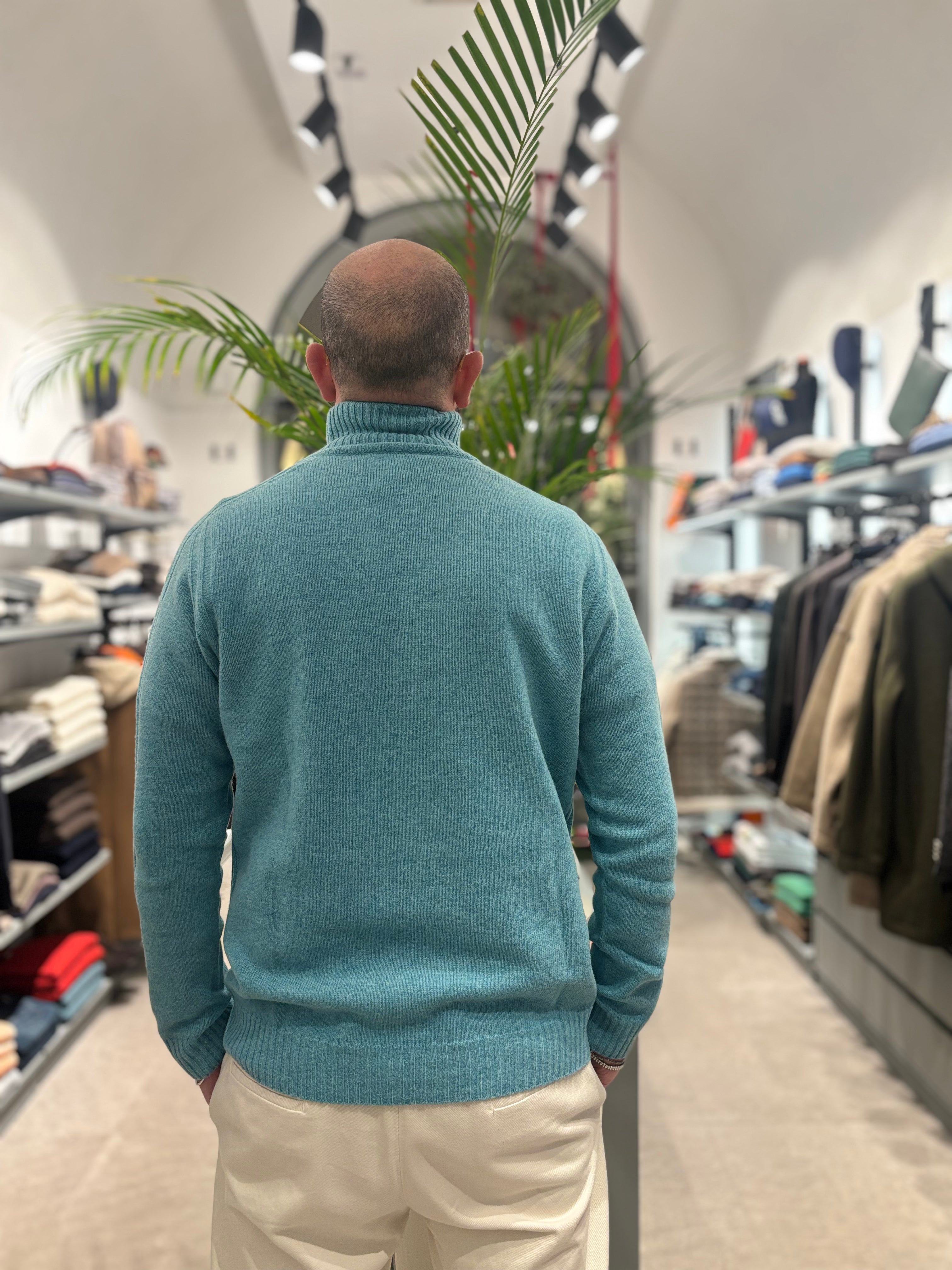 RETOIS DOLCEVITA IN LANA ACQUA MARINA