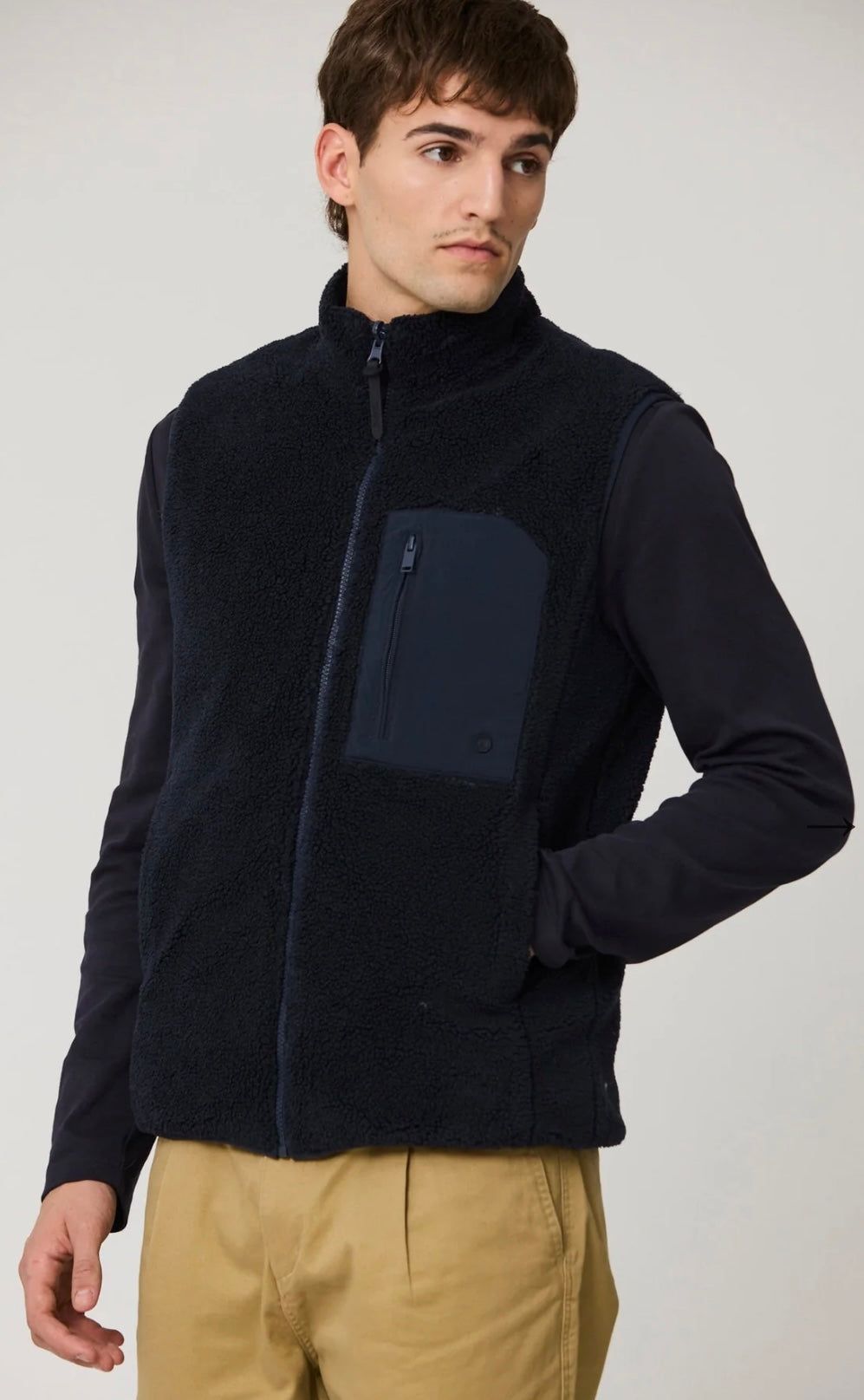 TANTÄ GILET CARAMA BLU