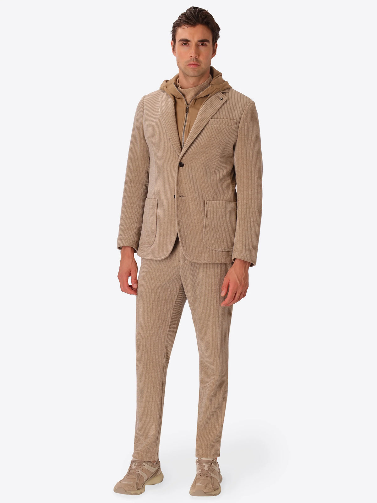 DISTRETTO 12 GIACCA H.CHEST JACKET TORINO PANNA