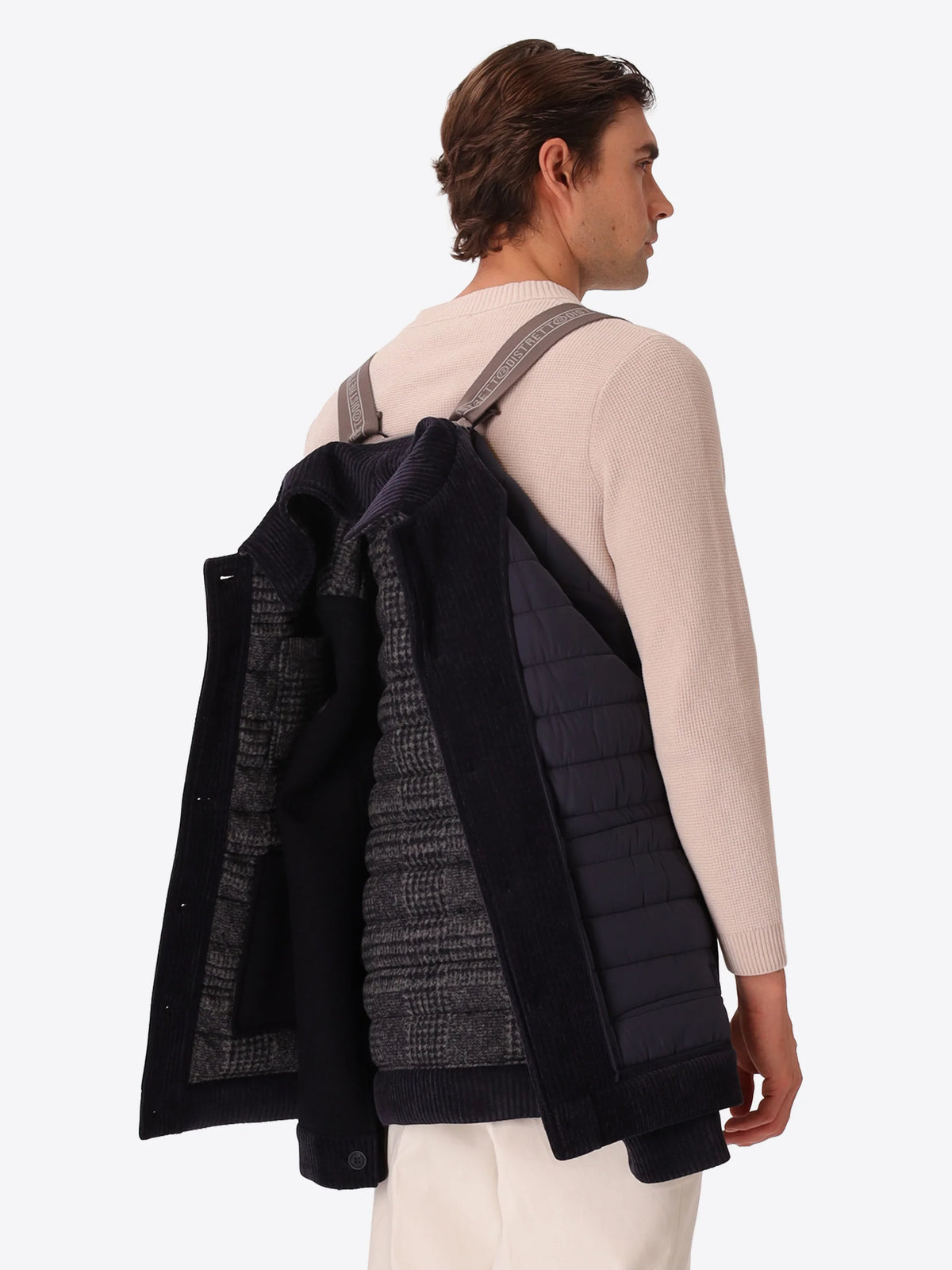 DISTRETTO 12 GIUBBOTTO JACKET URBAN GENT BLU