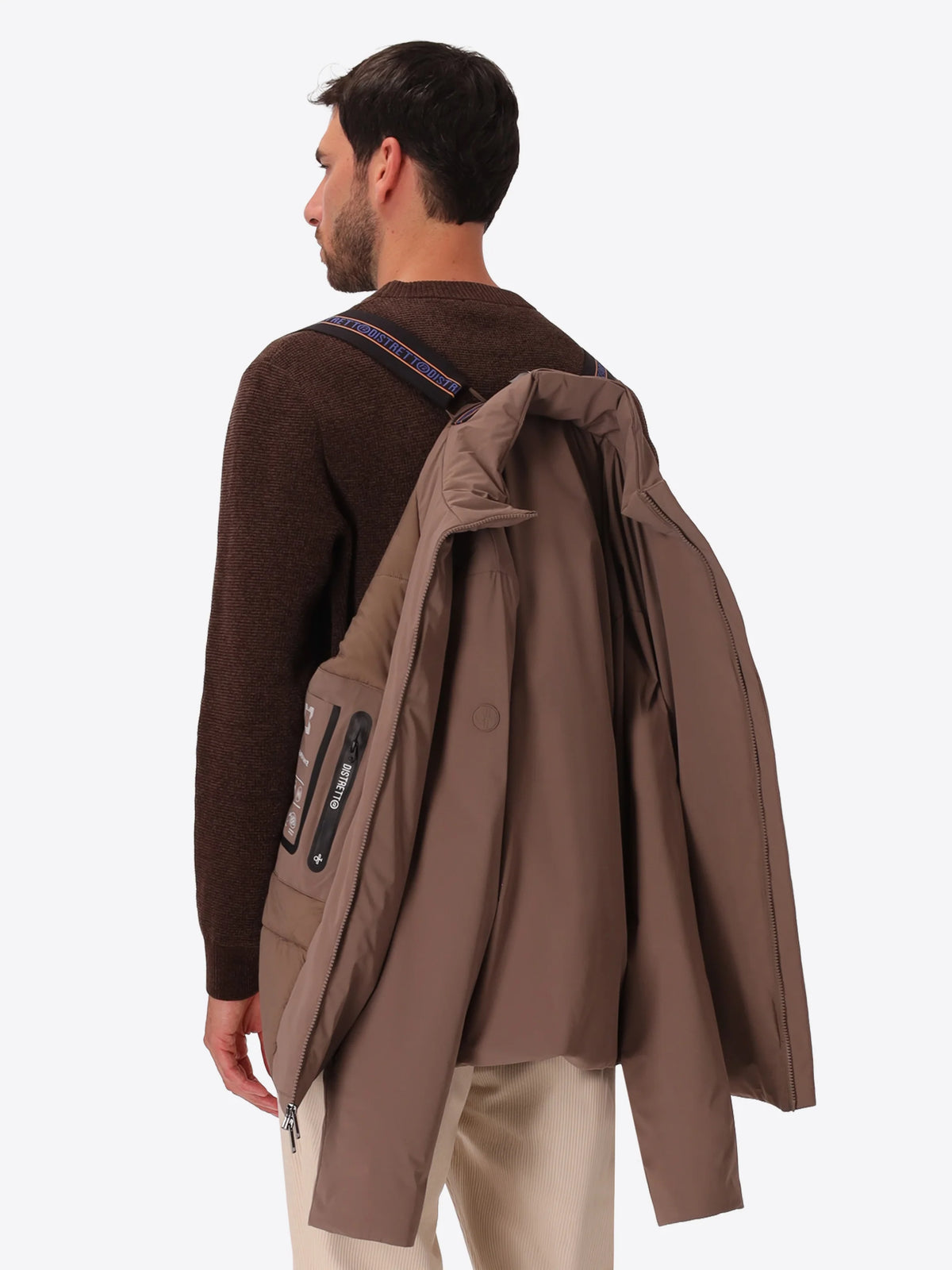 DISTRETTO 12 GIUBBOTTO HIGH NECK JACKET KLIMT