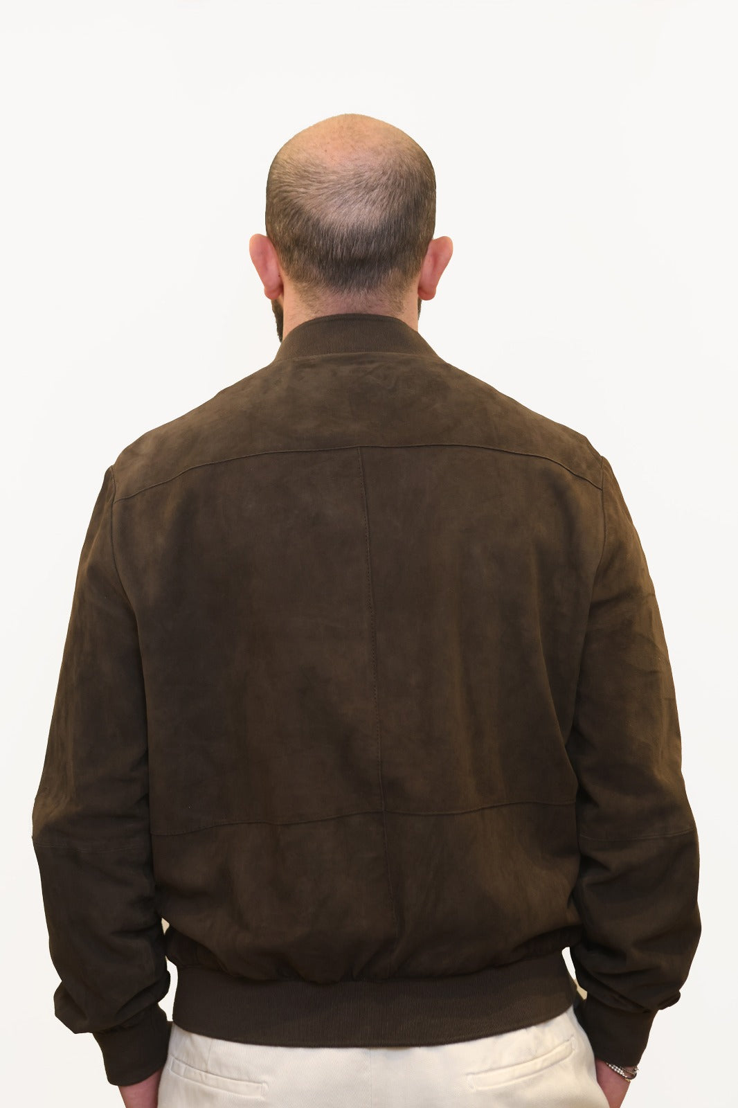 D’AMICO BOLOGNA GIUBBINO ART.HARVEY IN SUEDE GOAT TESTA DI MORO