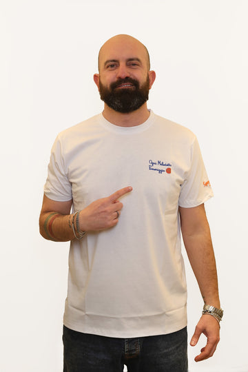 SUPERCULTURE T-SHIRT OGNI MALEDETTO POMERIGGIO BIANCO