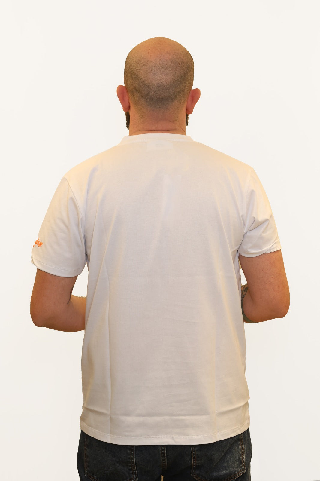 SUPERCULTURE T-SHIRT CON TUTTE QUELLE BOLLICINE BIANCO