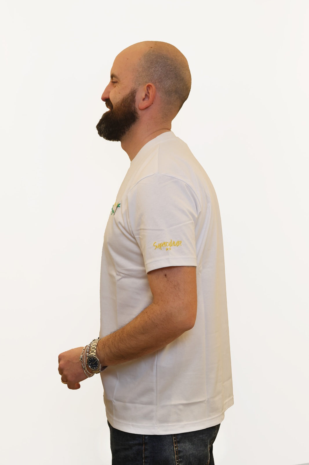 SUPERCULTURE T-SHIRT MOJITO & CHIRINGUITO BIANCO