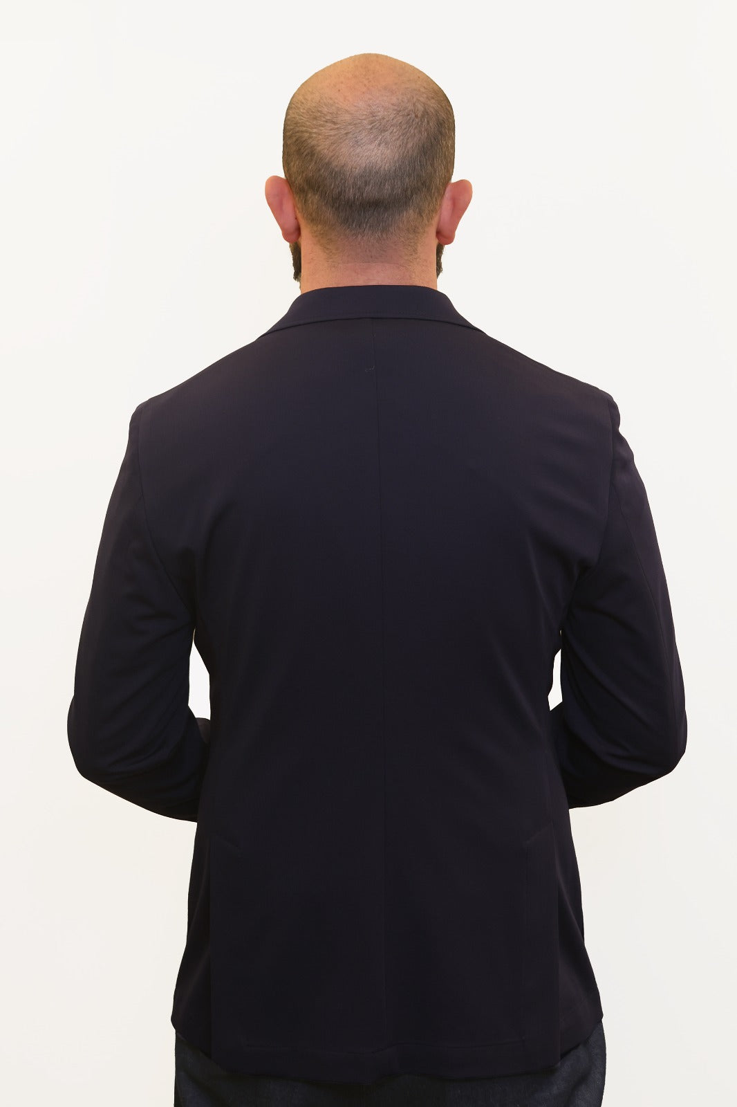 BERRY & BRIAN GIACCA PUNTO MILANO BLU NAVY