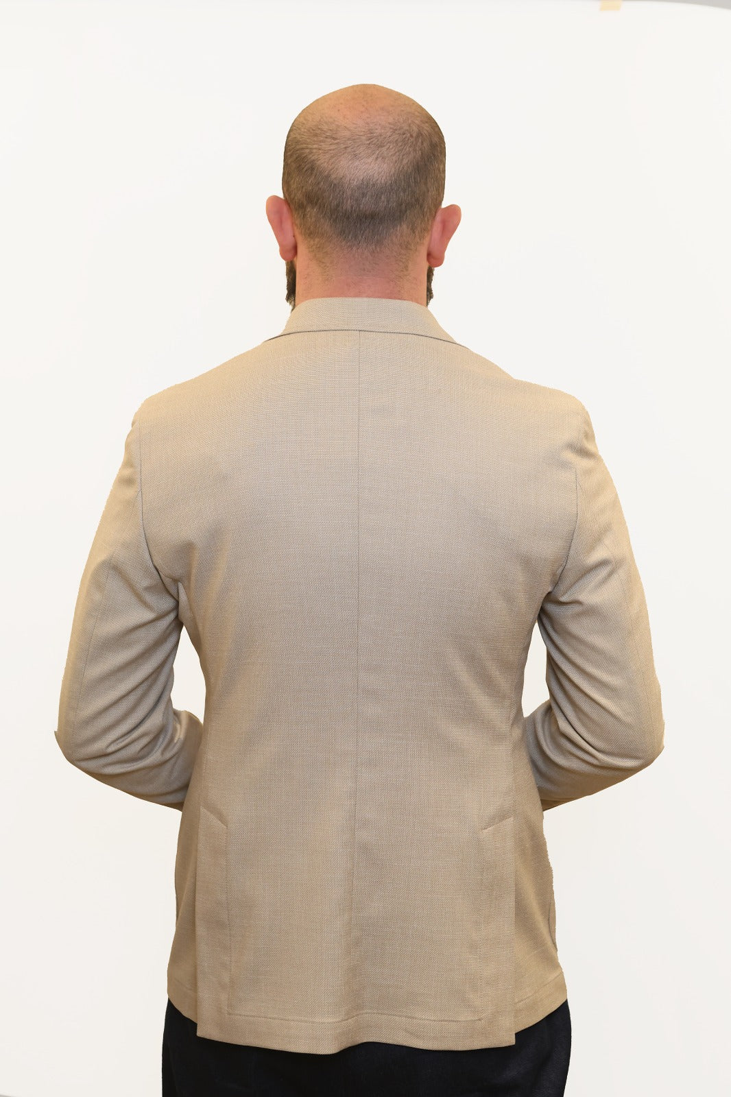 BERRY & BRIAN GIACCA MONOPETTO BEIGE
