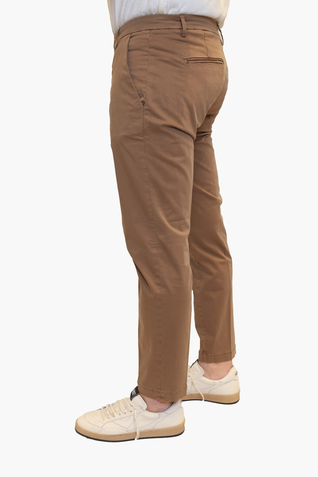 VANDOM PANTALONE STEFANO T1 IN COTONE NOCCIOLA