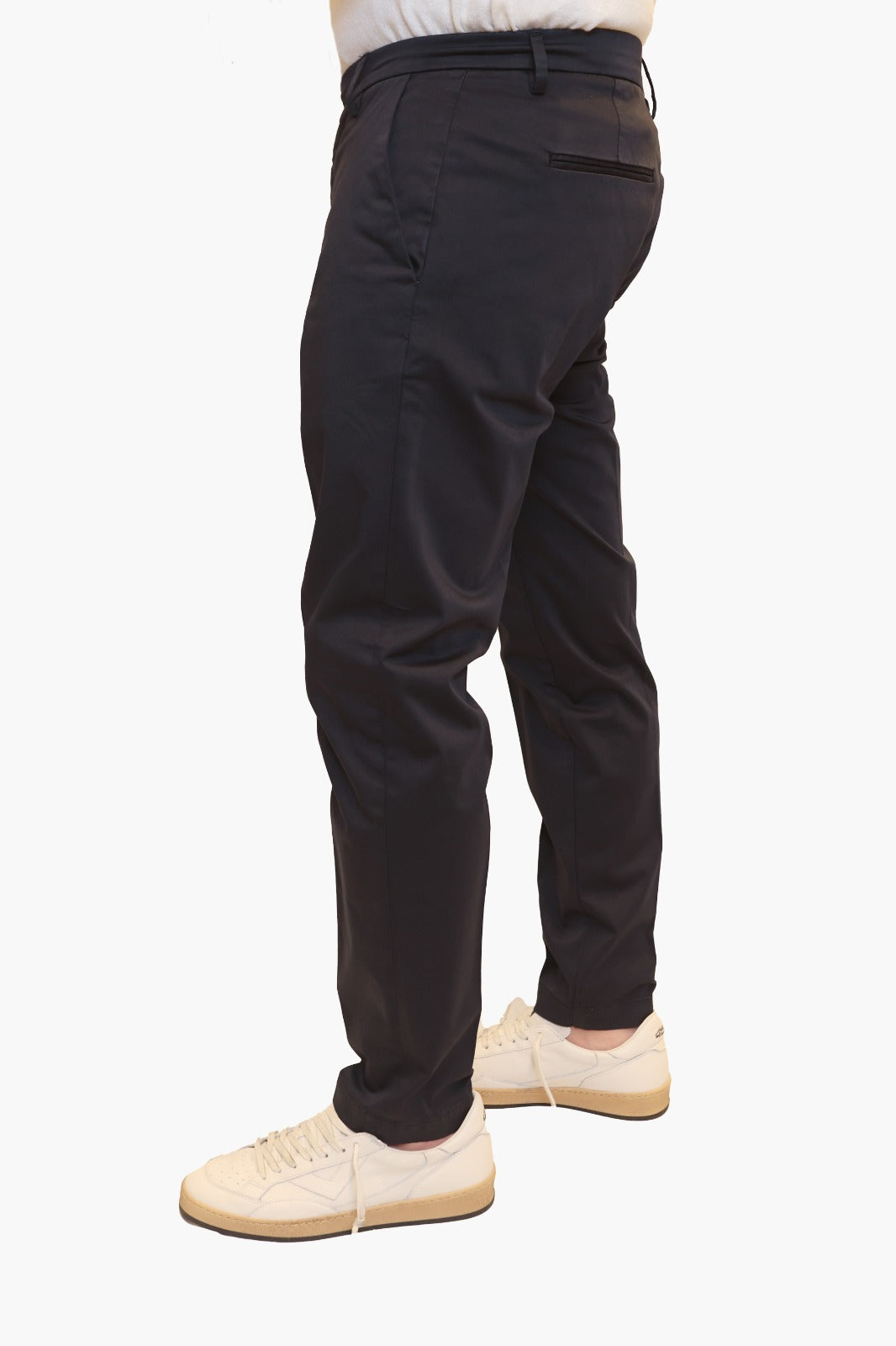 VANDOM PANTALONE STEFANO T1 IN COTONE BLU NAVY