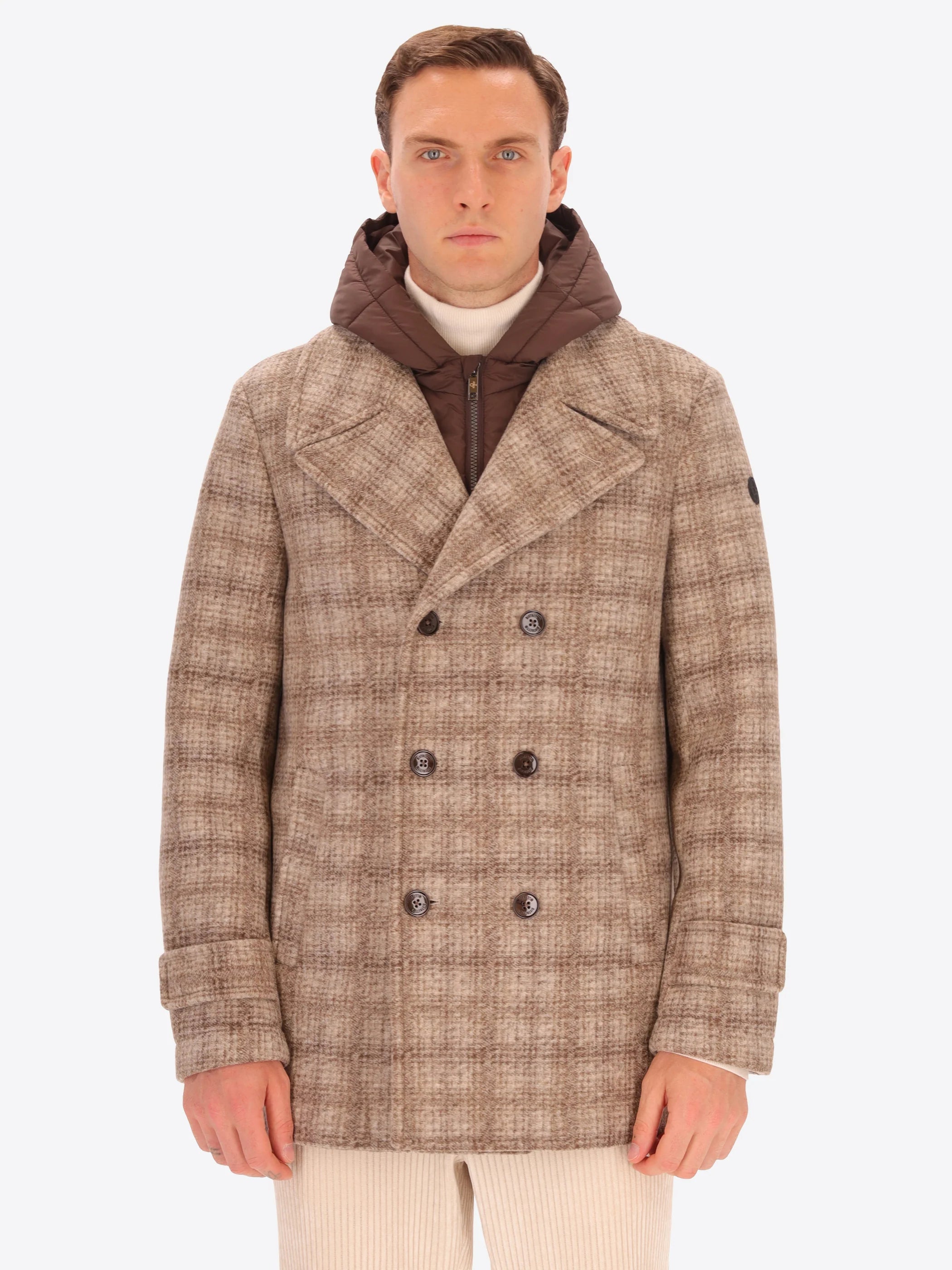 DISTRETTO12 PEACOT LEEDS TARTAN BEIGE