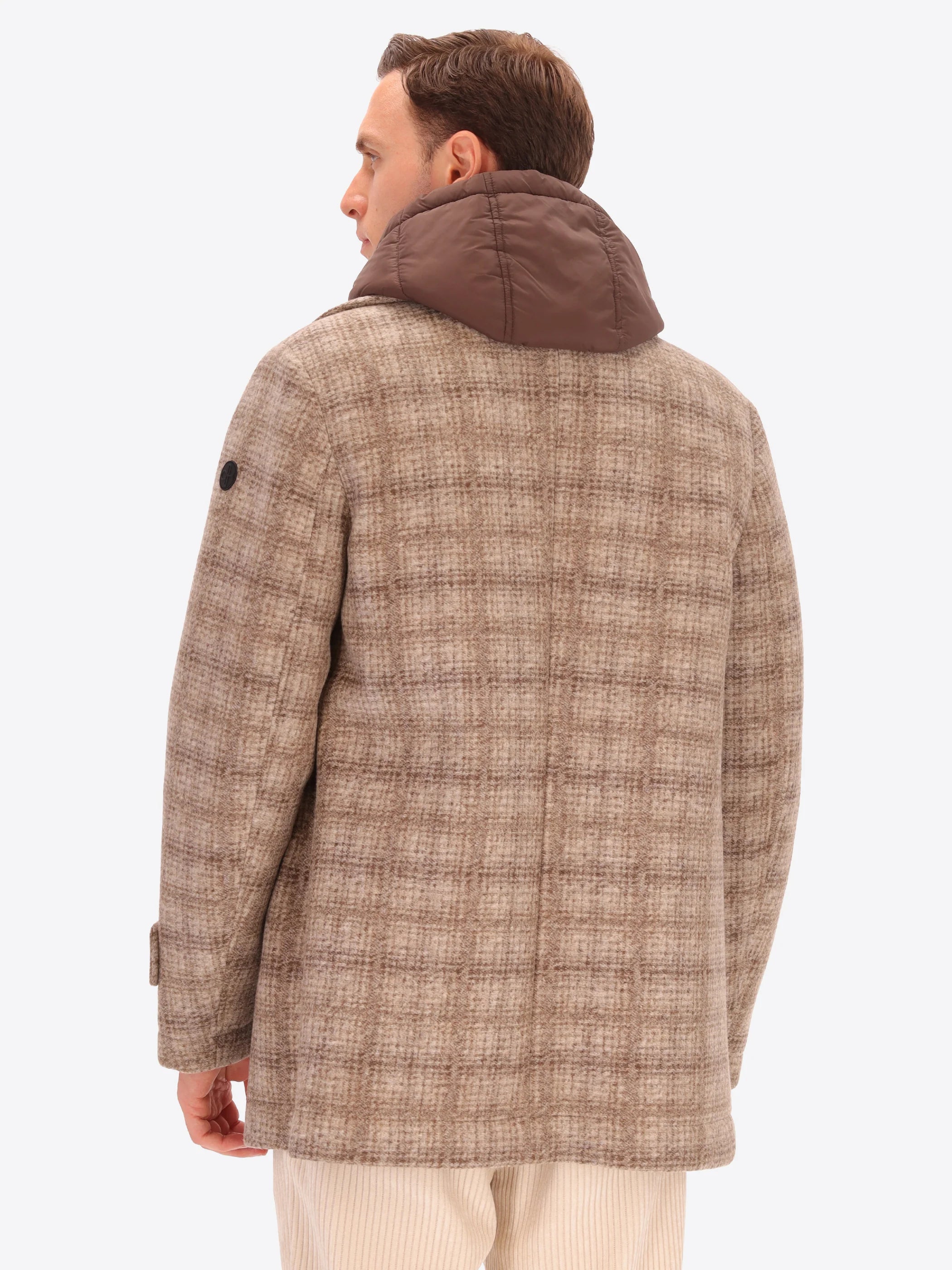 DISTRETTO12 PEACOT LEEDS TARTAN BEIGE