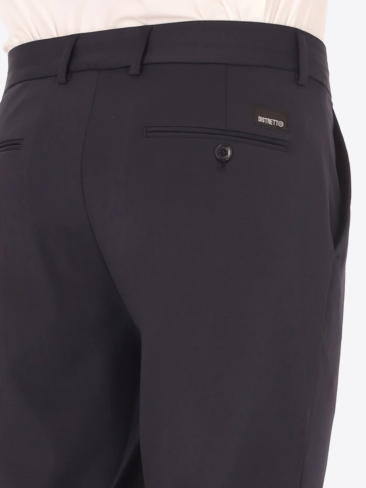 DISTRETTO12 PANTALONE YORK 32” H.P.BLU