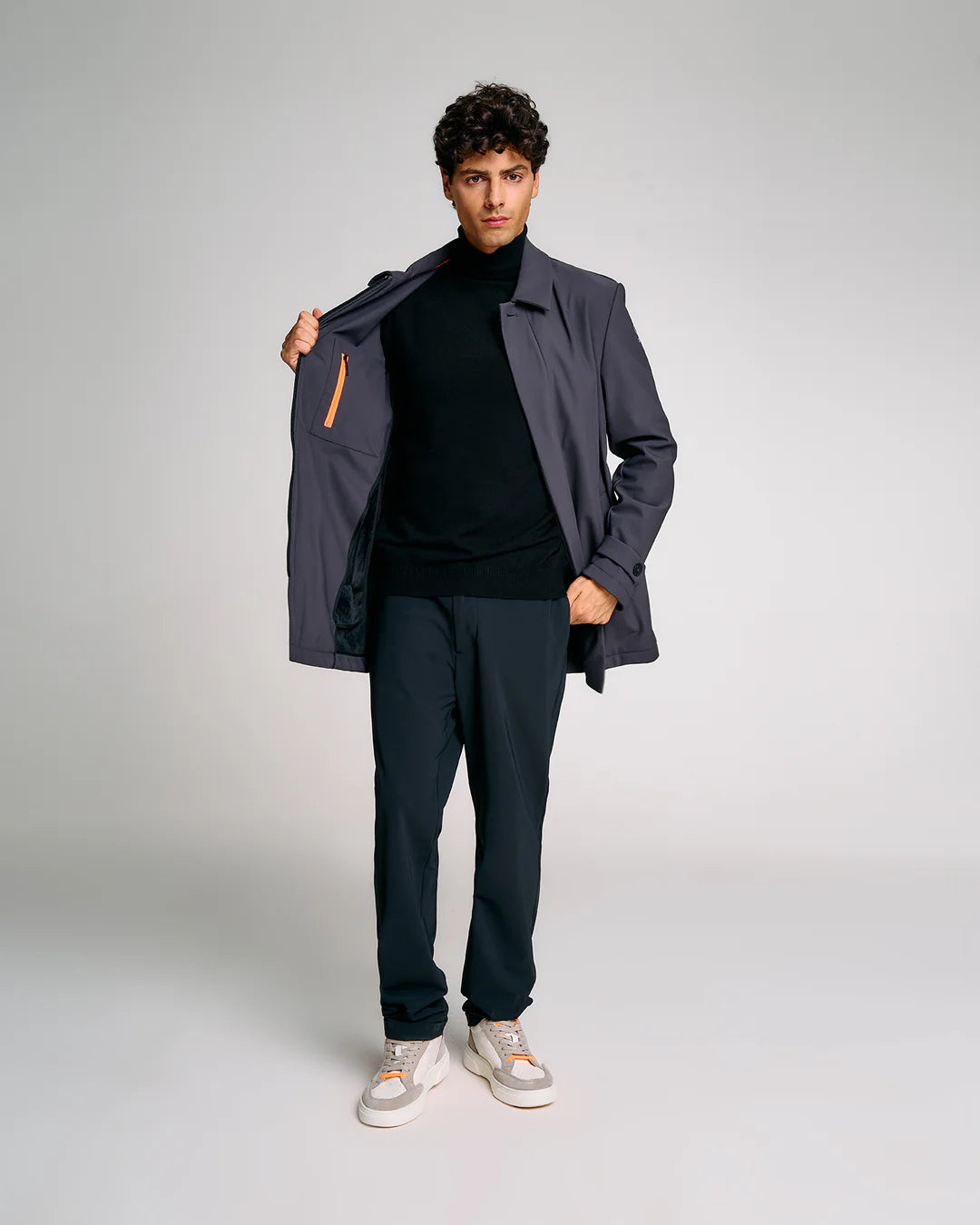 SUNS TRENCH SALA FIRST BLU NAVY