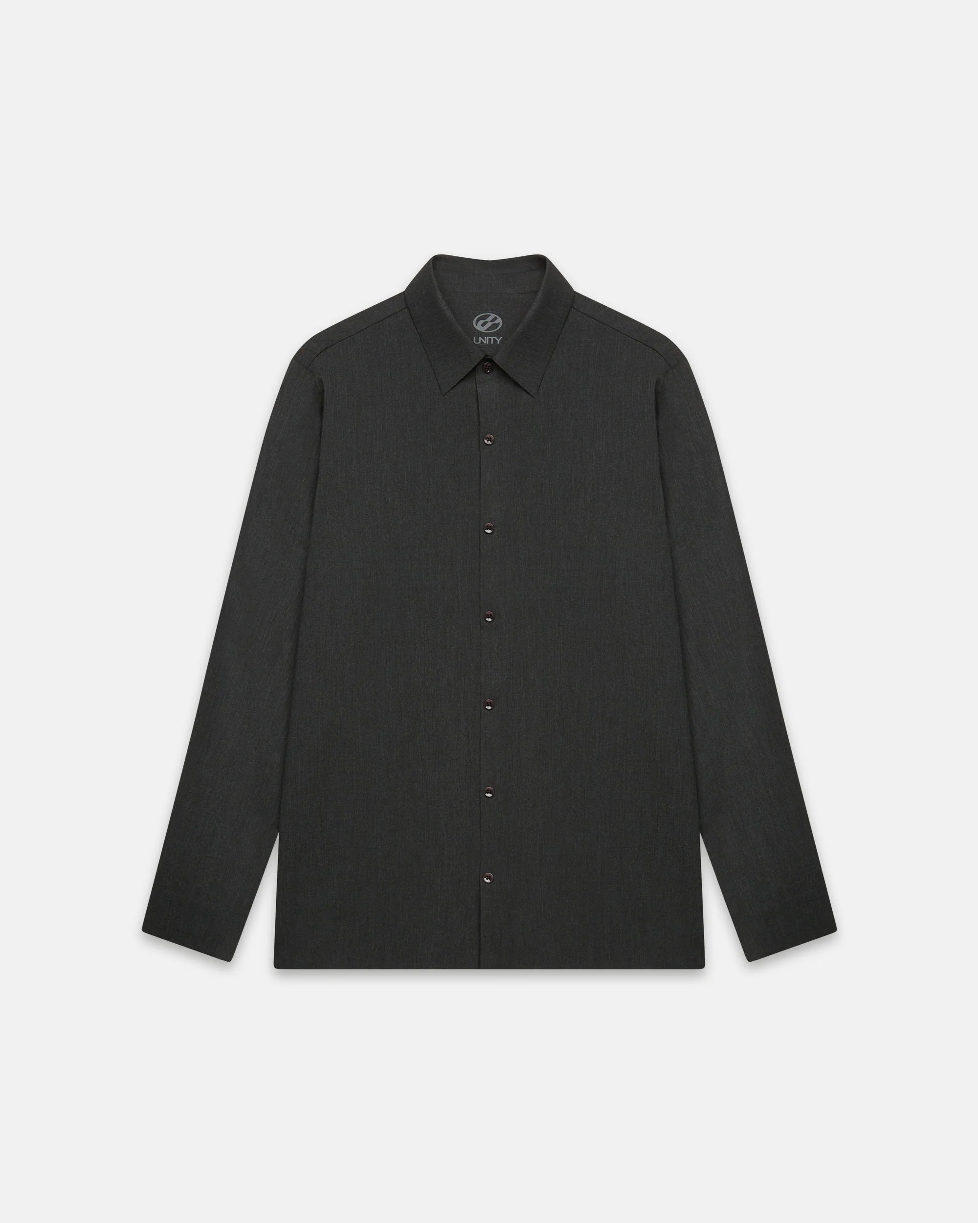 UNITY HYRON SOFT CAMICIA GREY MÉLANGE